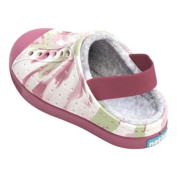 NATIVE Kids/Youth Pink Jefferson Beach Cozy Little Kids Slip On Shoe | NEW/NIB! - Picture 3 of 11
